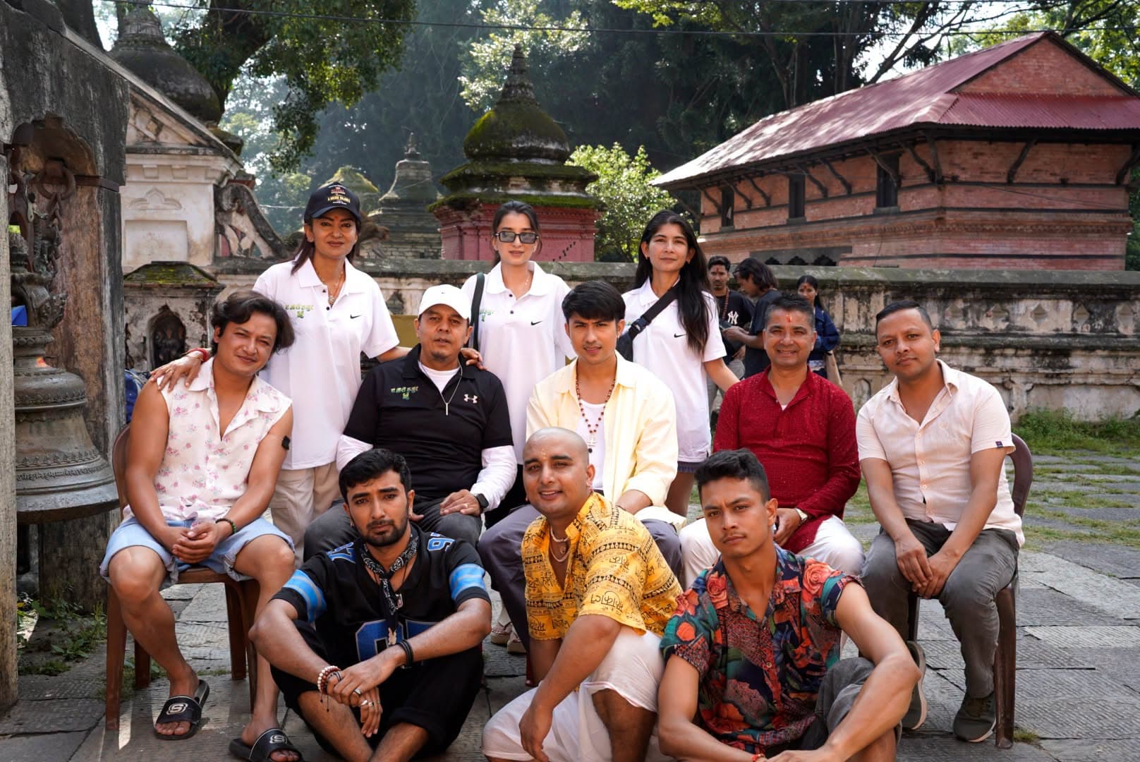 पशुपतिमा पूजा गर्दै सुरु भयो ‘ए मरो हजुर ५’को छायांकन