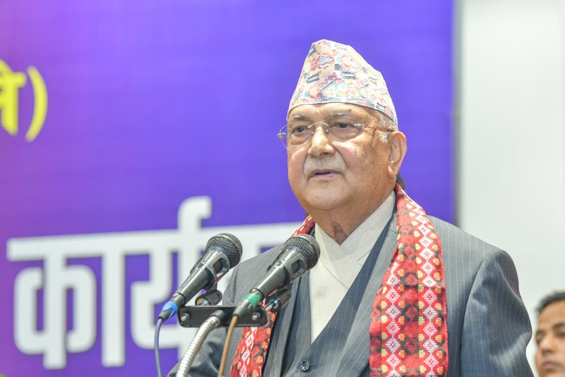 कांग्रेस विशेष महाधिवेशनबारे ओलीको प्रश्न : महाधिवेशन कसले बोलाउँछ, थिति होला नि त ?