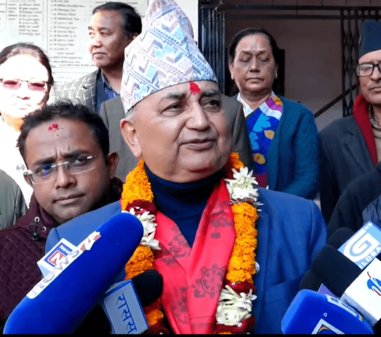 एमालेको जित सुनिश्चित छ : ईश्वर पोखरेल